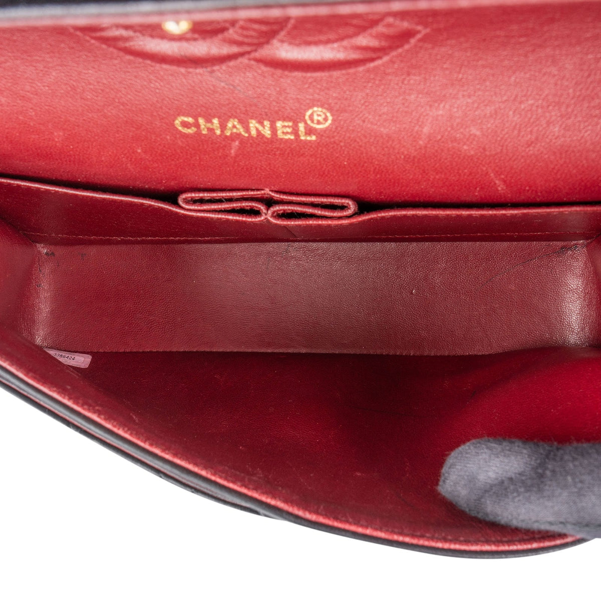 Chanel Quilted Lambskin 24K Gold Medium Double Flap Shoulder Bag