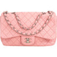 Chanel Quilted Soft Lambskin Palladium Jumbo Single Flap Crossbody Bag