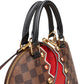 Louis Vuitton Limited Monogram Damier Ebene Karakoram Alma BB Crossbody Bag Handbag