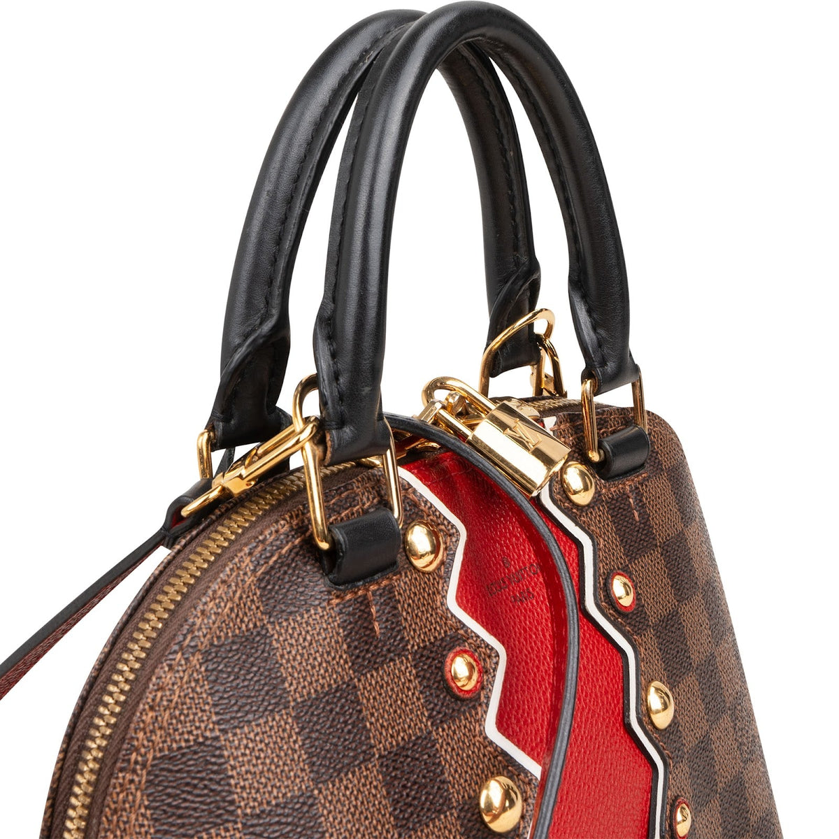 Louis Vuitton Limited Monogram Damier Ebene Karakoram Alma BB Crossbody Bag Handbag