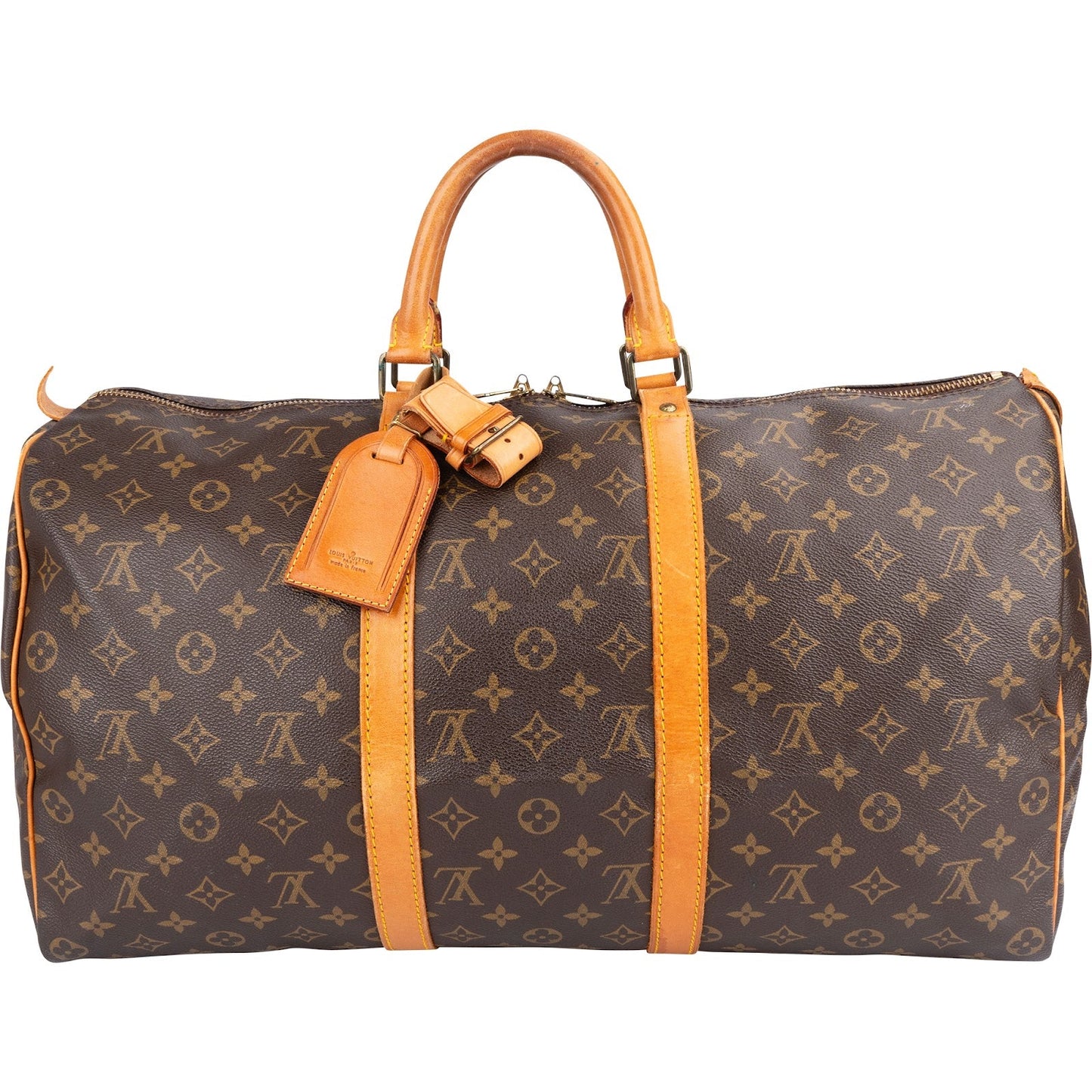 Louis Vuitton Monogram Canvas Keepall 50 Travel Bag