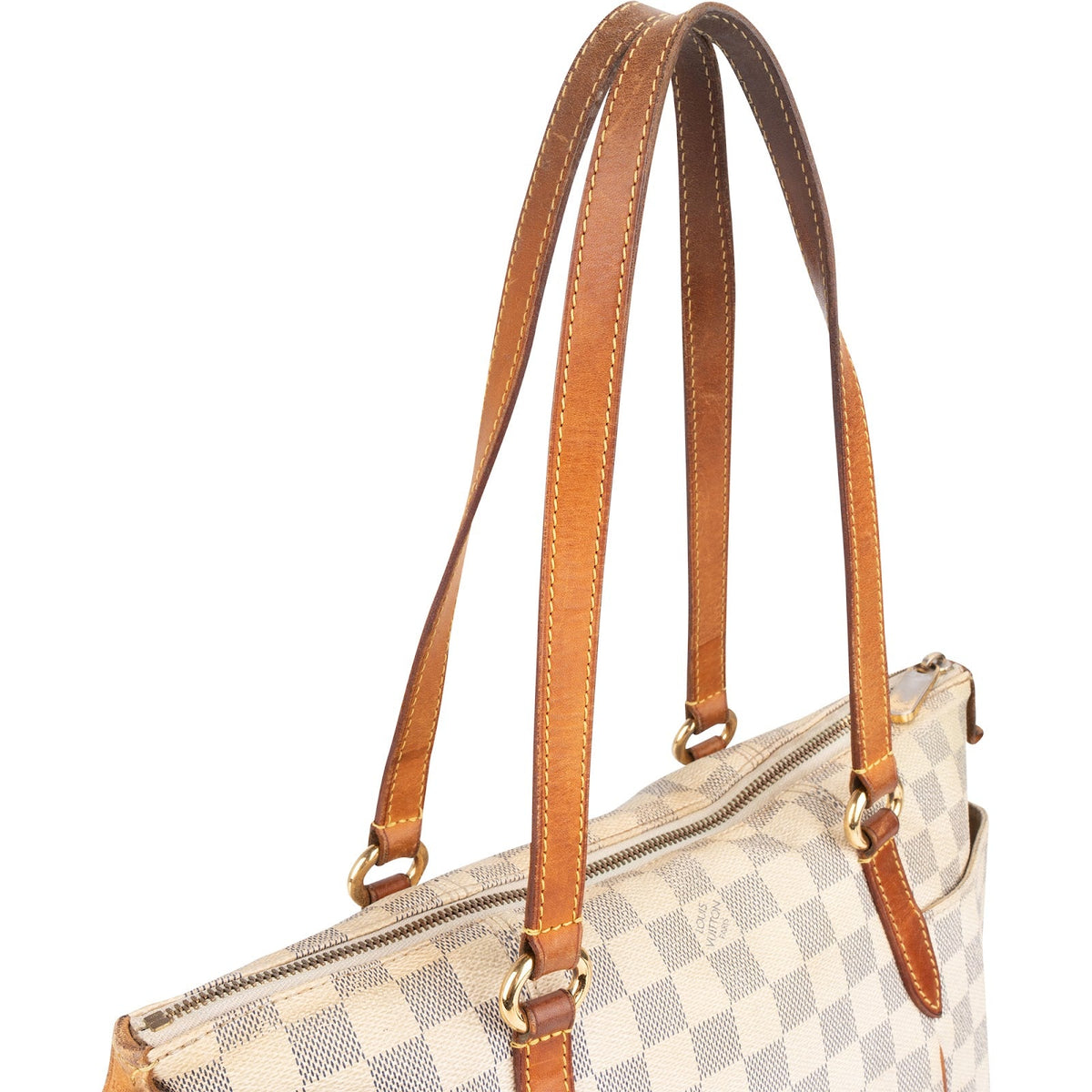 Louis Vuitton Totally PM aus Damier Azur Canvas – Ansicht 2