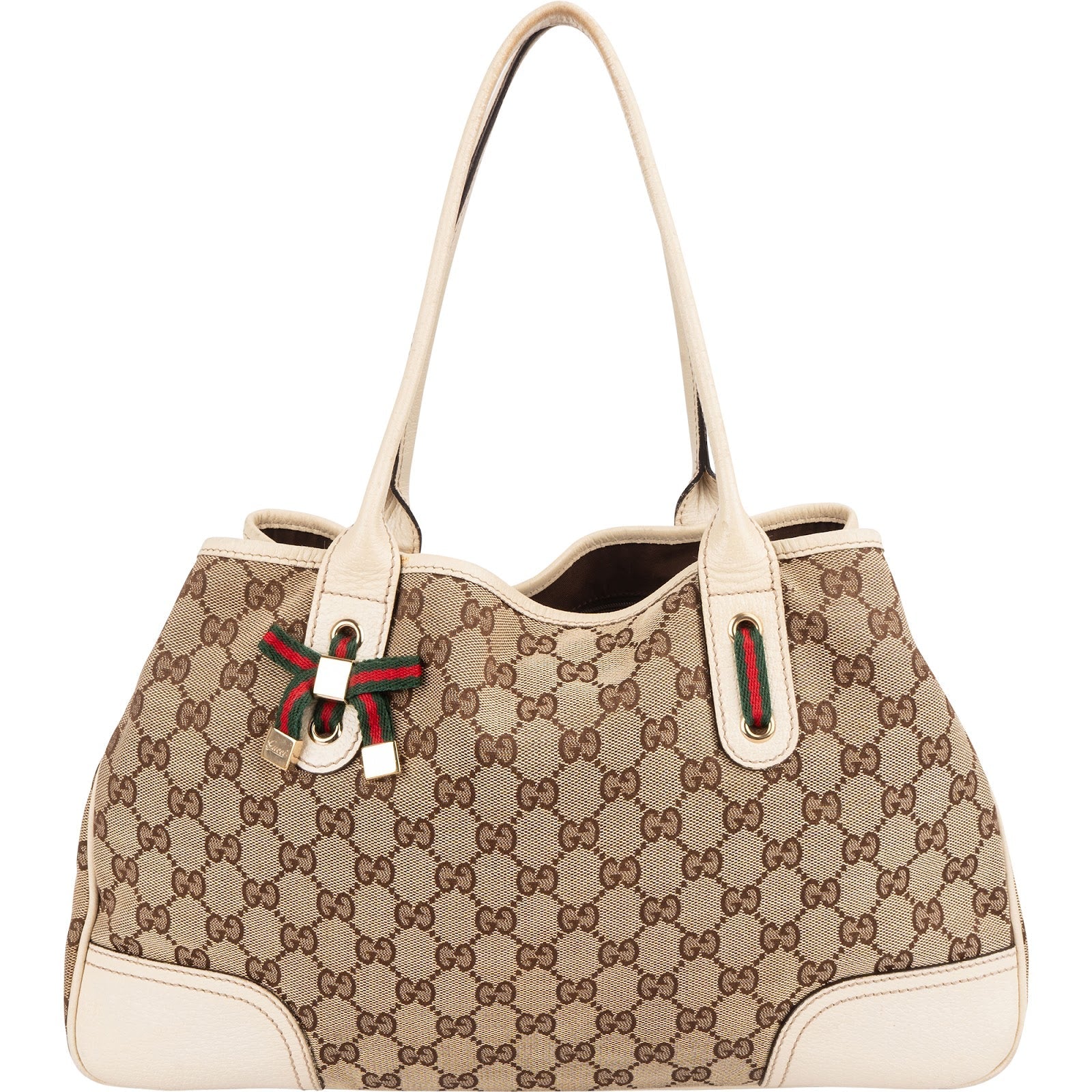 Gucci Monogram GG Canvas Princy Tote Shoulder Bag