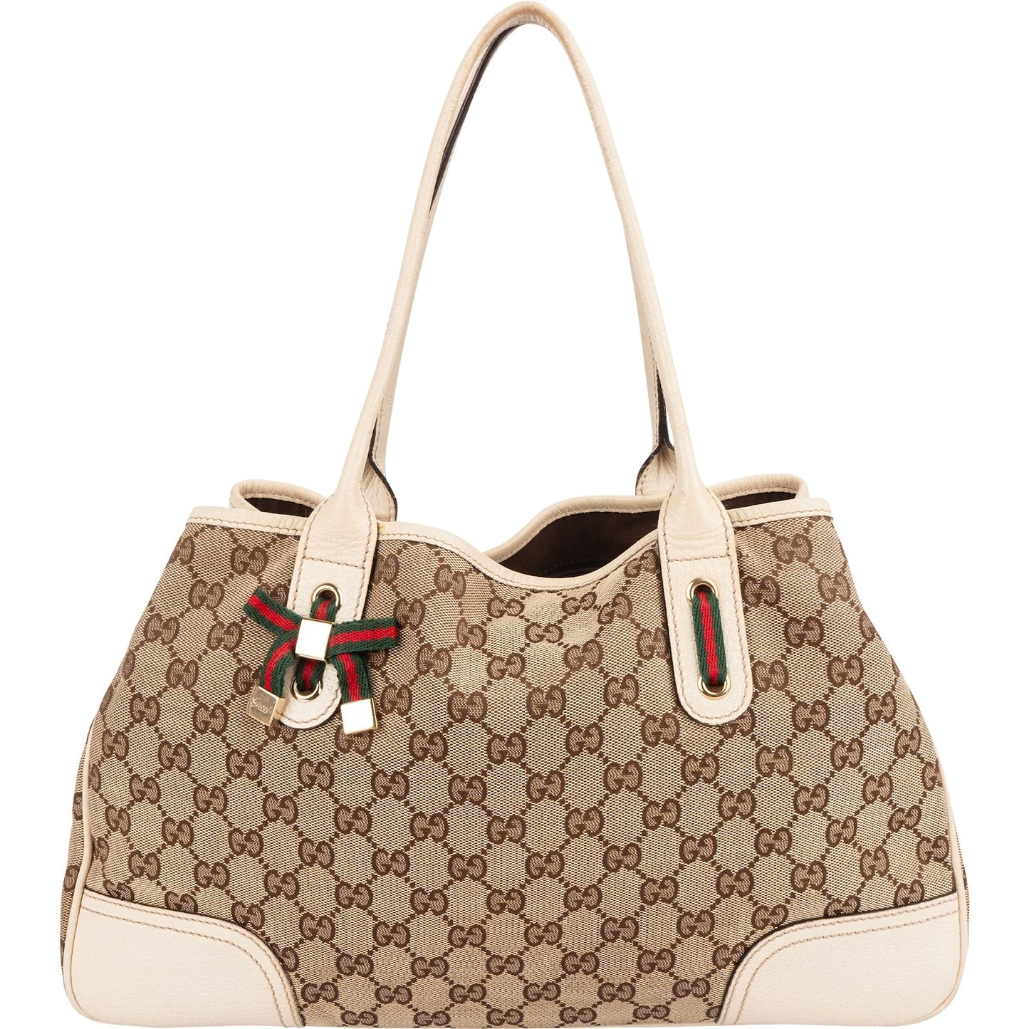 Gucci Monogram GG Canvas Princy Tote Shoulder Bag