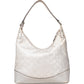 Gucci Silver Guccissima Leather Hobo Shoulder Bag