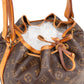 Louis Vuitton Monogram Canvas Sac Noé Petit Shoulder Bag