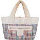 Chanel Coco Cocoon Tote aus Nylon in Tweed-Optik – Vorderansicht