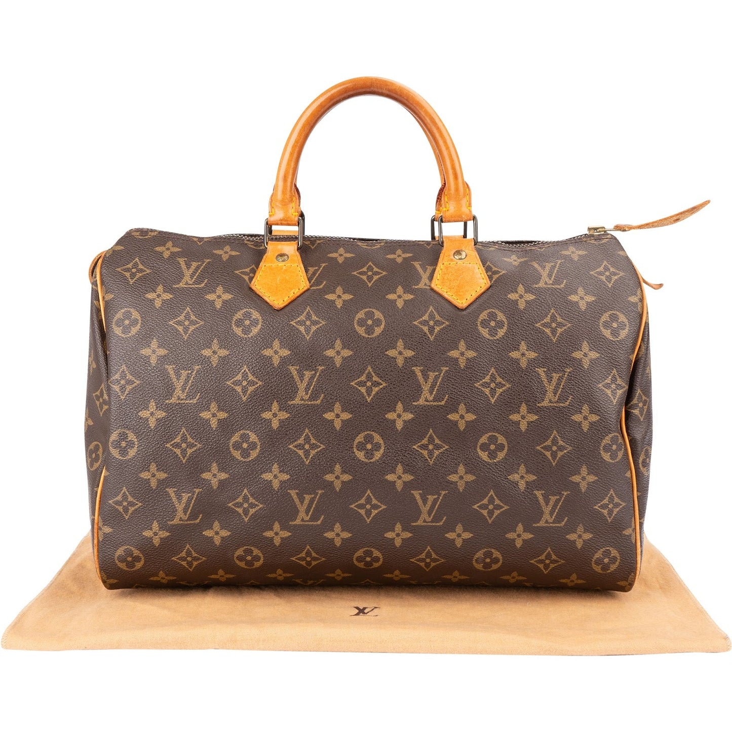 Louis Vuitton Monogram Canvas Speedy 35 Handbag