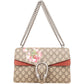 Gucci Monogram GG Supreme Floral Print Dionysus Shoulder Bag