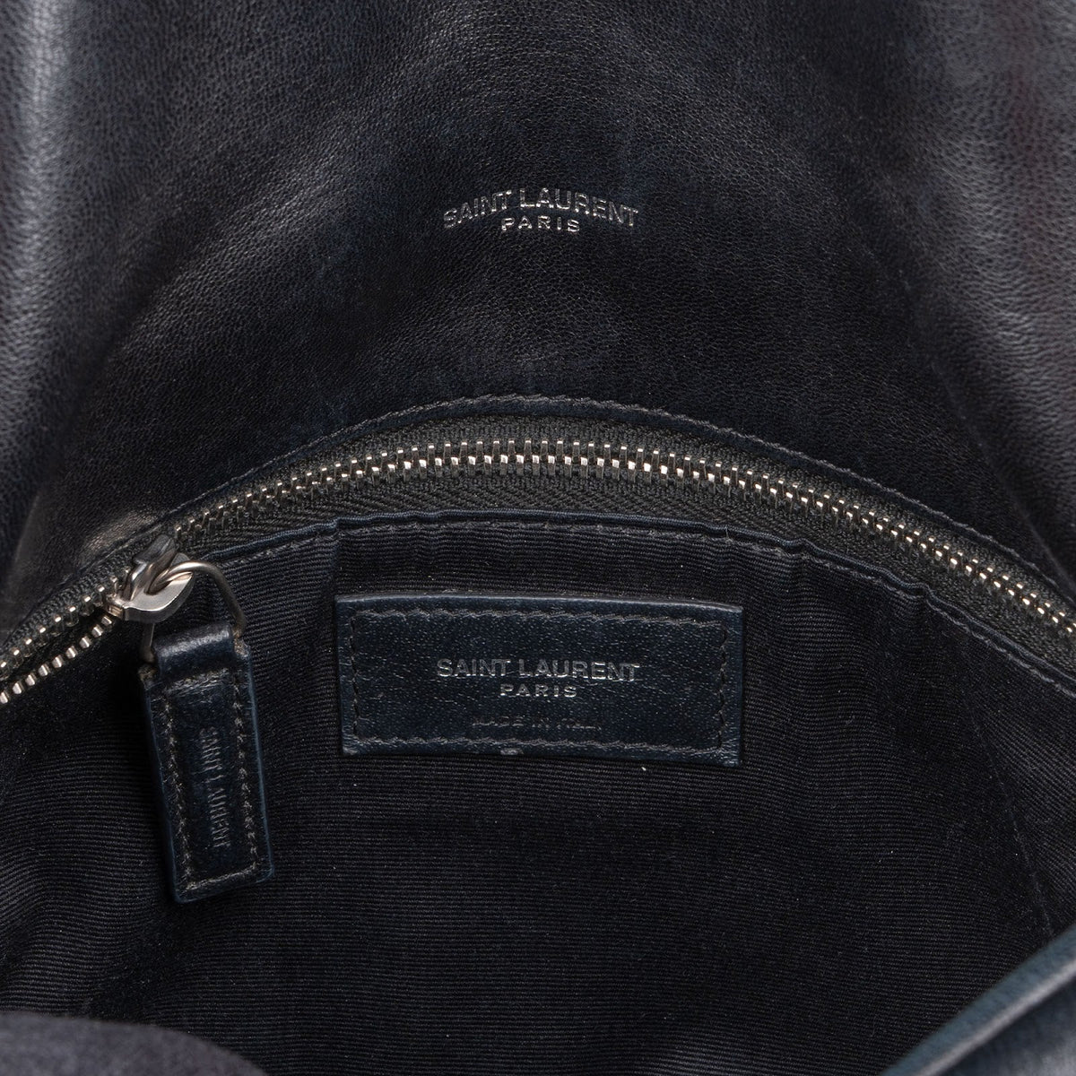 Saint Laurent Loulou Puffer aus gestepptem Leder – Ansicht 9