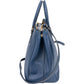 Prada Blue Saffiano Leather Galleria Handbag