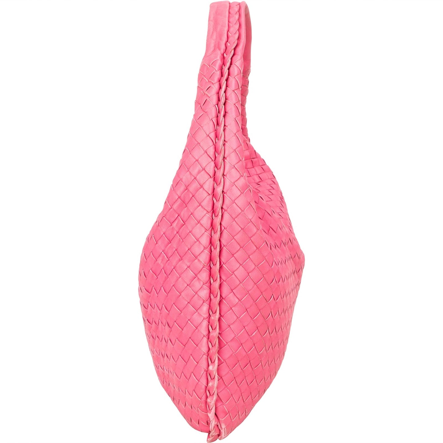 Bottega Intrecciato Leather Belly Hobo Shoulder Bag