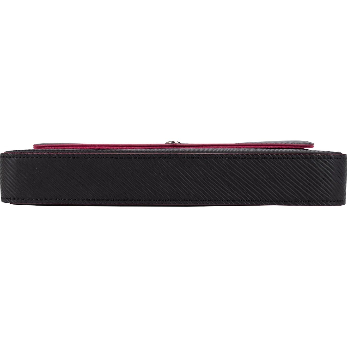 Louis Vuitton Noir Epi Leather Bicolor Pochette Felicie Crossbody Bag