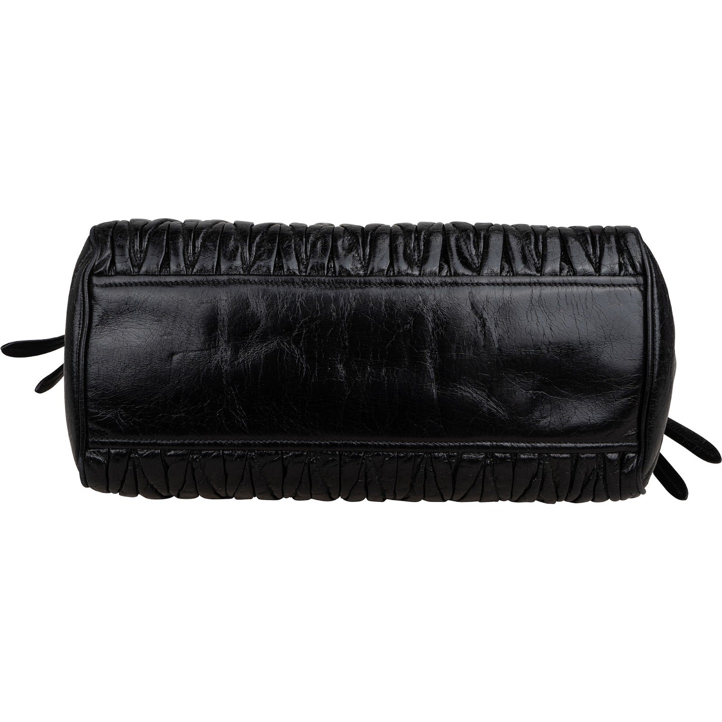 Miu Miu Matelassé Vitello Lux Bow Handbag