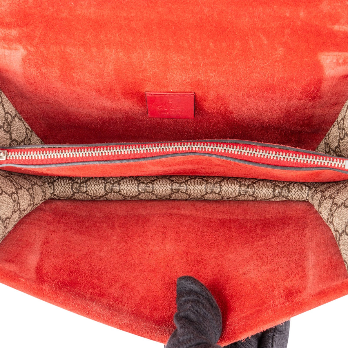 Gucci Monogram GG Supreme Canvas Dionysus Shoulder Bag