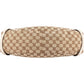Gucci Monogram GG Canvas Abbey  Hobo Shoulder Bag