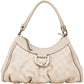 Gucci Leather Monogram Abbey Handbag