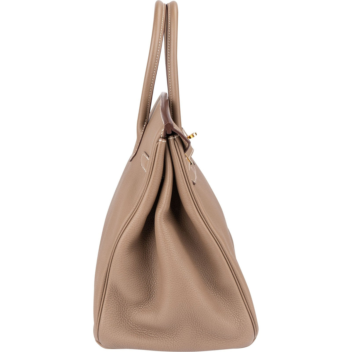 Hermès Taupe Togo Leather Birkin 35 Handbag (2023)