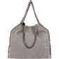 Stella McCartney Shaggy Falabella Fold Over Tote Crossbody Handbag