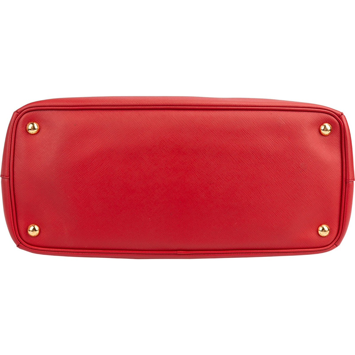 Prada Galleria Tote aus rotem Saffiano-Leder – Ansicht 7