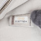 Chanel Quilted Metallic Glittered Caviar Leather CC Clutch