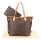 Louis Vuitton Monogram Canvas Neverfull MM Shoulder Bag