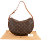 Louis Vuitton Monogram Canvas Croissant Shoulder Bag