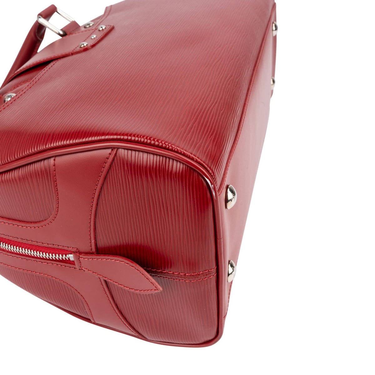 Louis Vuitton Montaigne GM aus rotem Epi-Leder – Ansicht 7