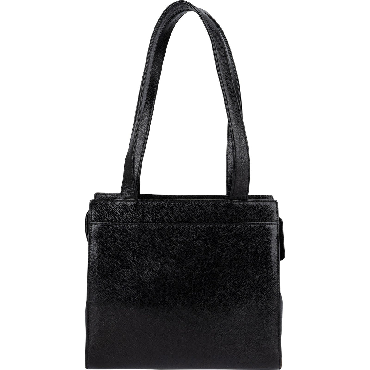 Chanel Caviar Leather Coco Mark Tote Shoulder Bag