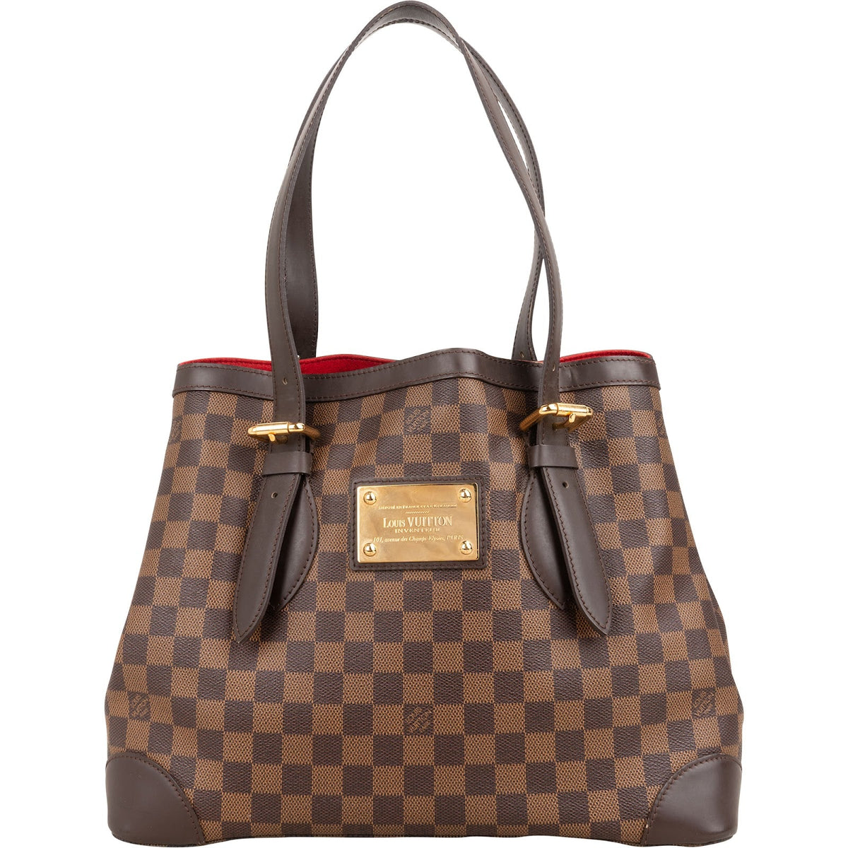 Louis Vuitton Monogram Damier Ebene Hampstead MM Shoulder Bag