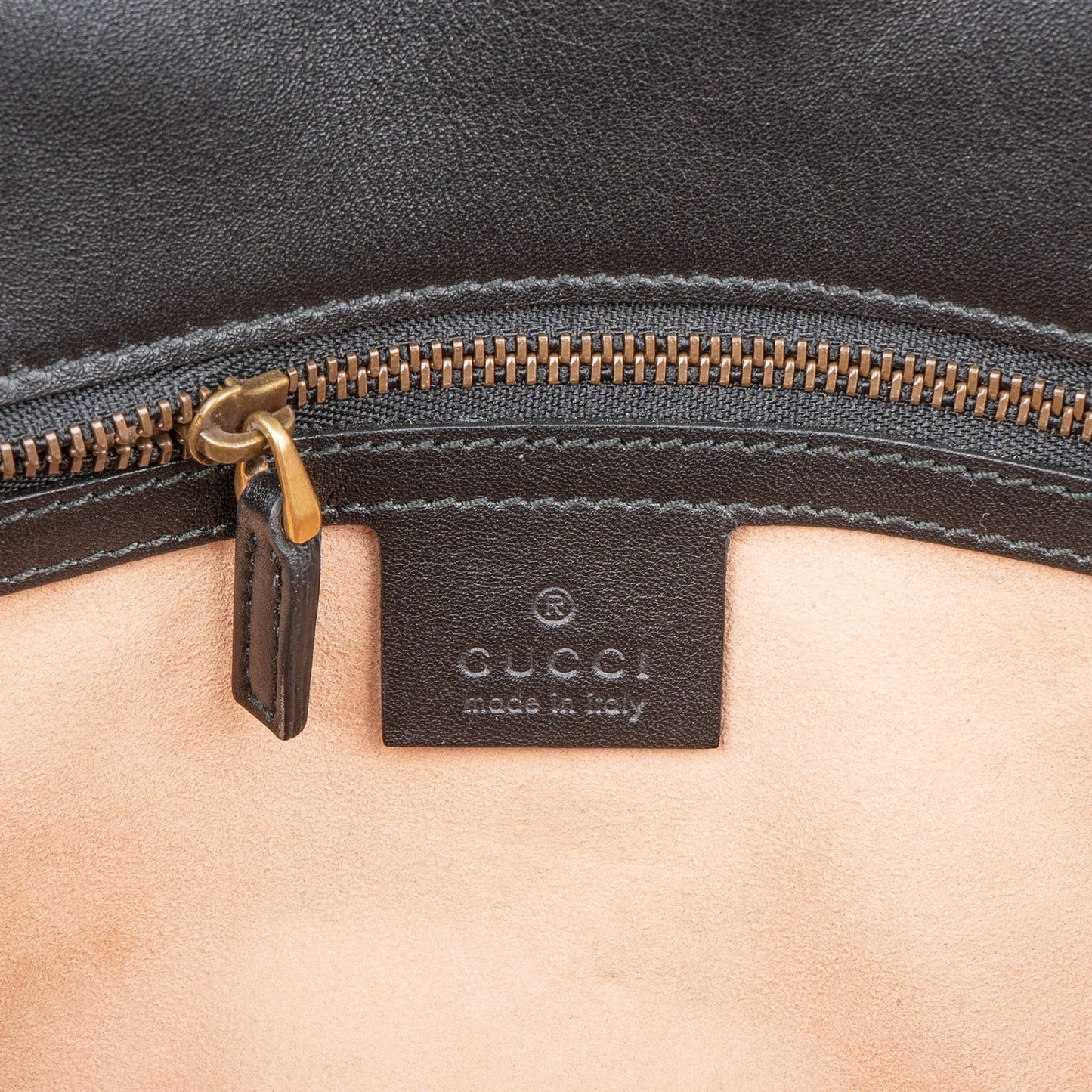 Gucci Chevron Leather GG Marmont Camera Crossbody Bag