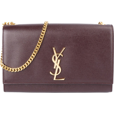 Saint Laurent Grain De Poudre Kate Chain Crossbody Bag
