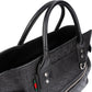 Gucci Guccissima Leather Web Detail Briefcase Handbag