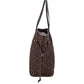 Louis Vuitton Mini Lin Monogram Neverfull MM Shoulder Bag