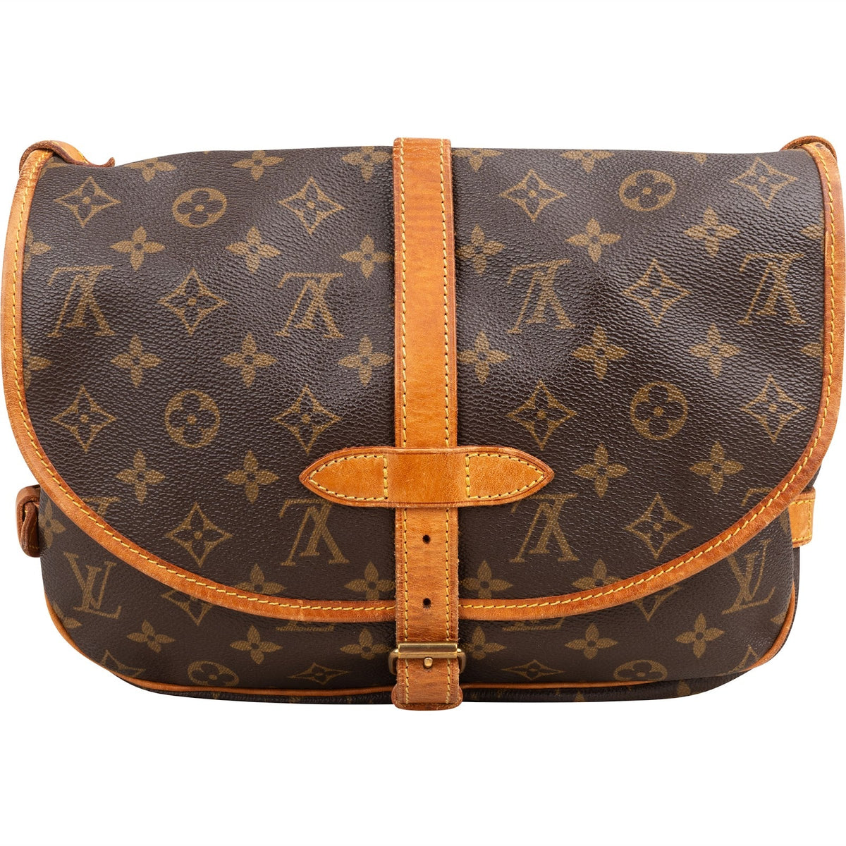 Louis Vuitton Monogram Canvas Saumur 30 Crossbody Bag