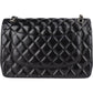Chanel Quilted Lambskin Jumbo Double Flap Crossbody Bag