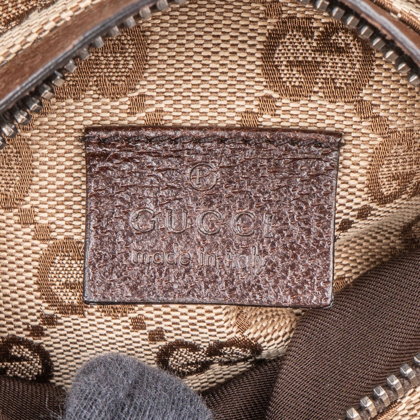 Gucci Multicolor Leather GG Canvas Belt Crossbody Bag