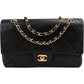 Chanel Medium Double Flap aus gestepptem Lammleder – Vorderansicht