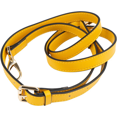 Crossbody Schulterriemen - Gelb (Mittelbreit / Verstellbar)