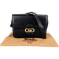 Celine Blue Boxcalf Carriage Triomphe Shoulder Bag