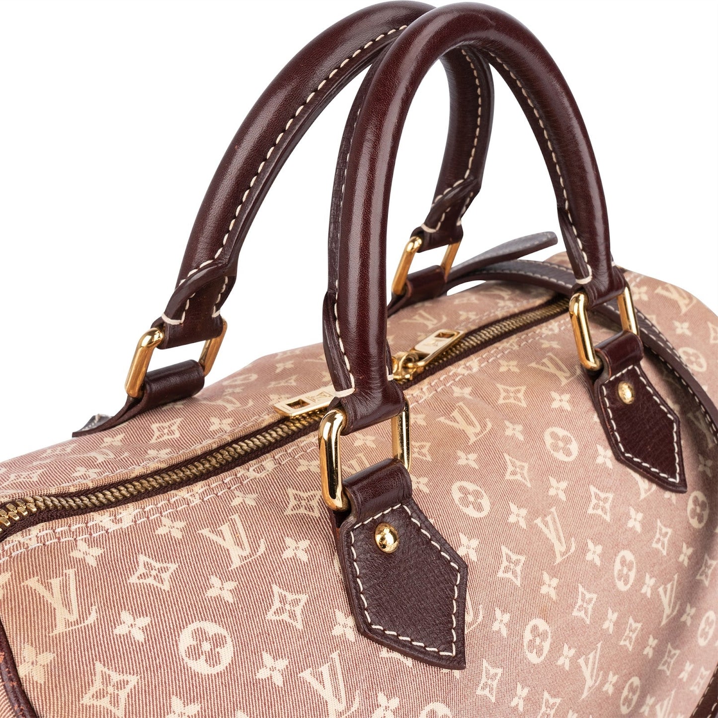 Louis Vuitton Monogram Mini Lin Speedy 30 Bandoulière Handbag
