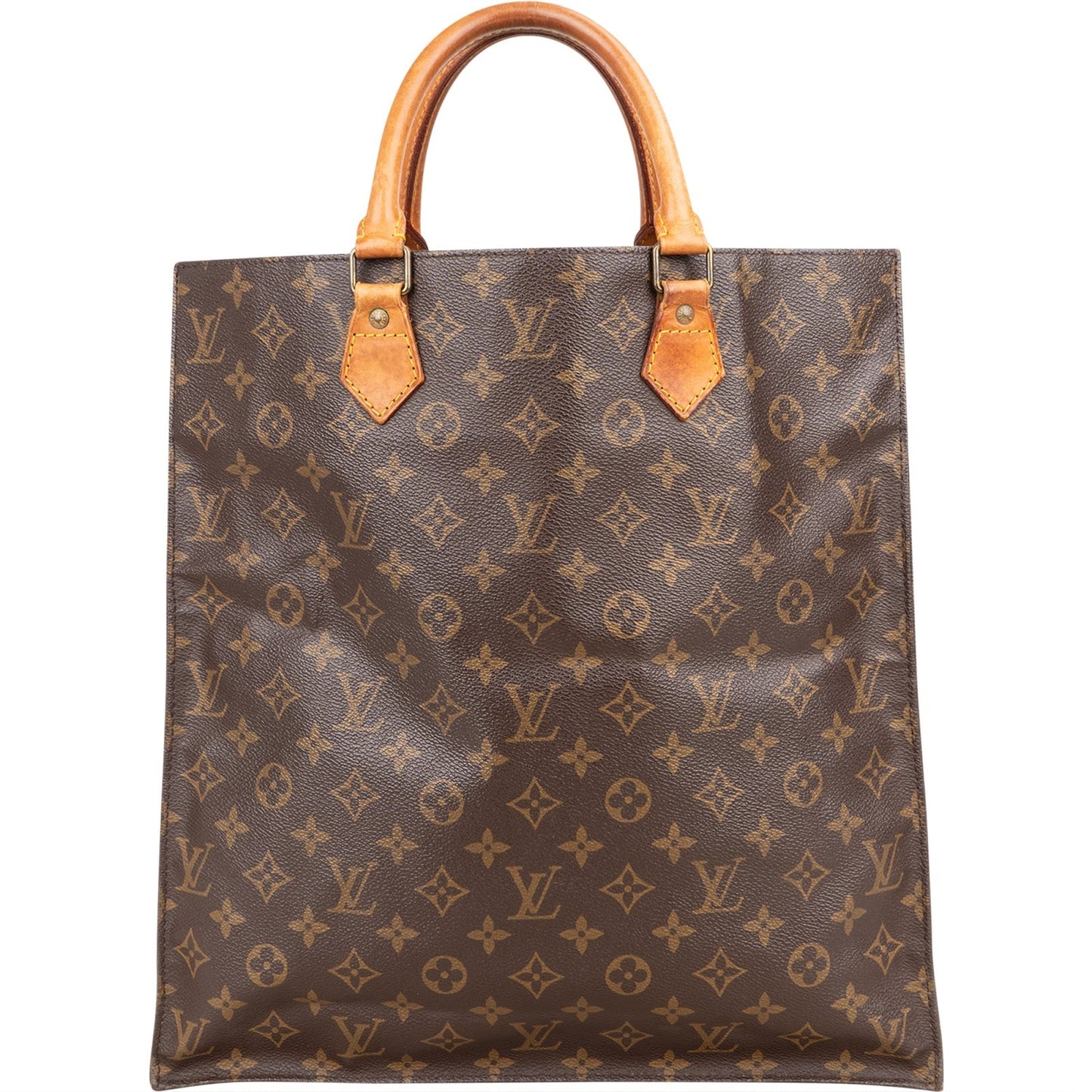 Louis Vuitton Monogram Canvas Sac Plat Handbag