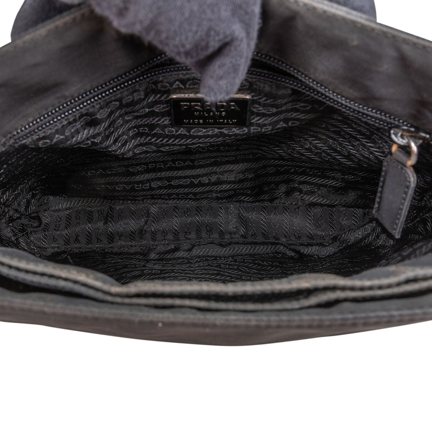 Prada Tessuto Handle Triangle Shoulder Bag