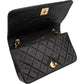 Chanel Quilted Lambskin Small 24K Gold Single Flap Crossbody Bag