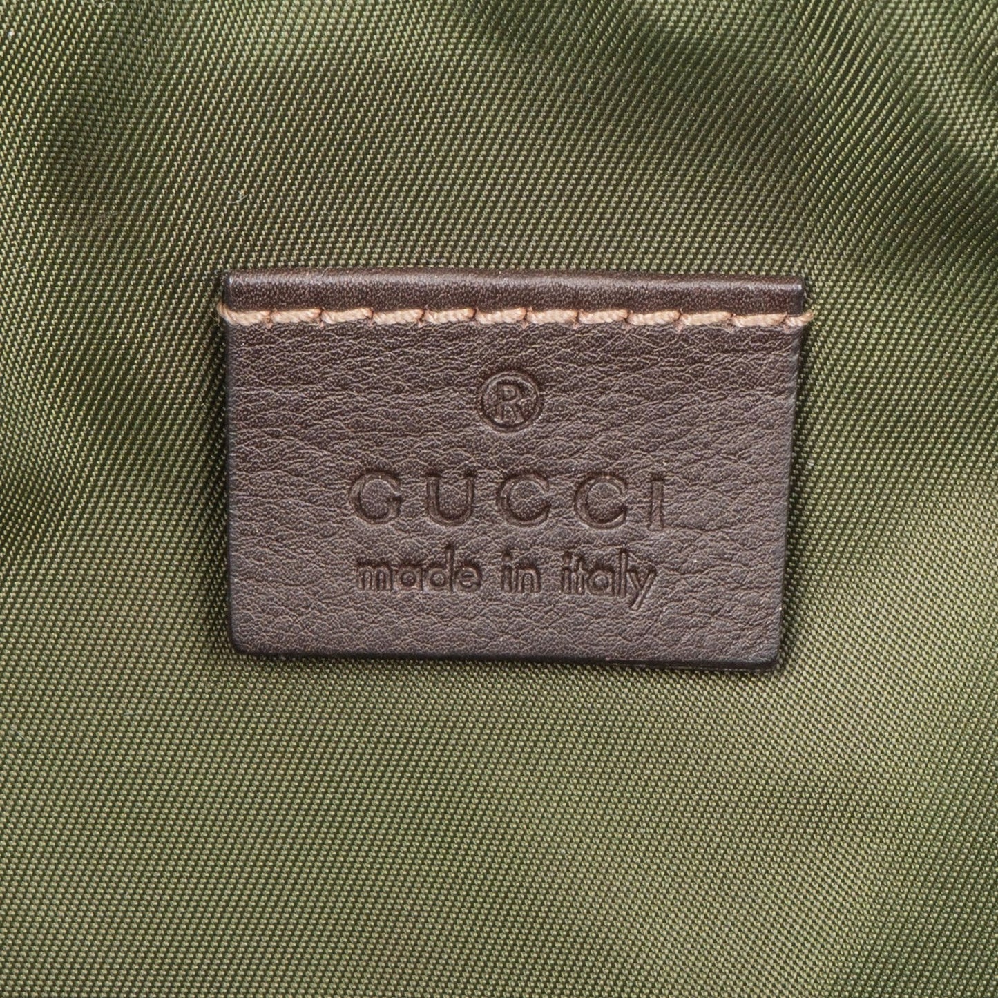 Gucci Monogram GG Charm Pochette Shoulder Bag