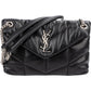 Yves Saint Laurent Loulou Puffer aus gestepptem Lammleder – Vorderansicht