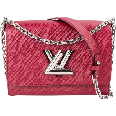 Louis Vuitton Pink Epi Leather Twist MM Crossbody Bag