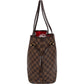 Louis Vuitton Monogram Damier Ebene Canvas Neverfull MM Shoulder Bag