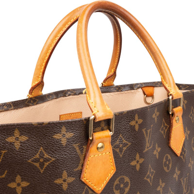 Louis Vuitton Monogram Canvas Sac Plat Handbag