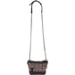 Chanel Tweed Leather Gabrielle Bicolor Chain Small Crossbody Bag
